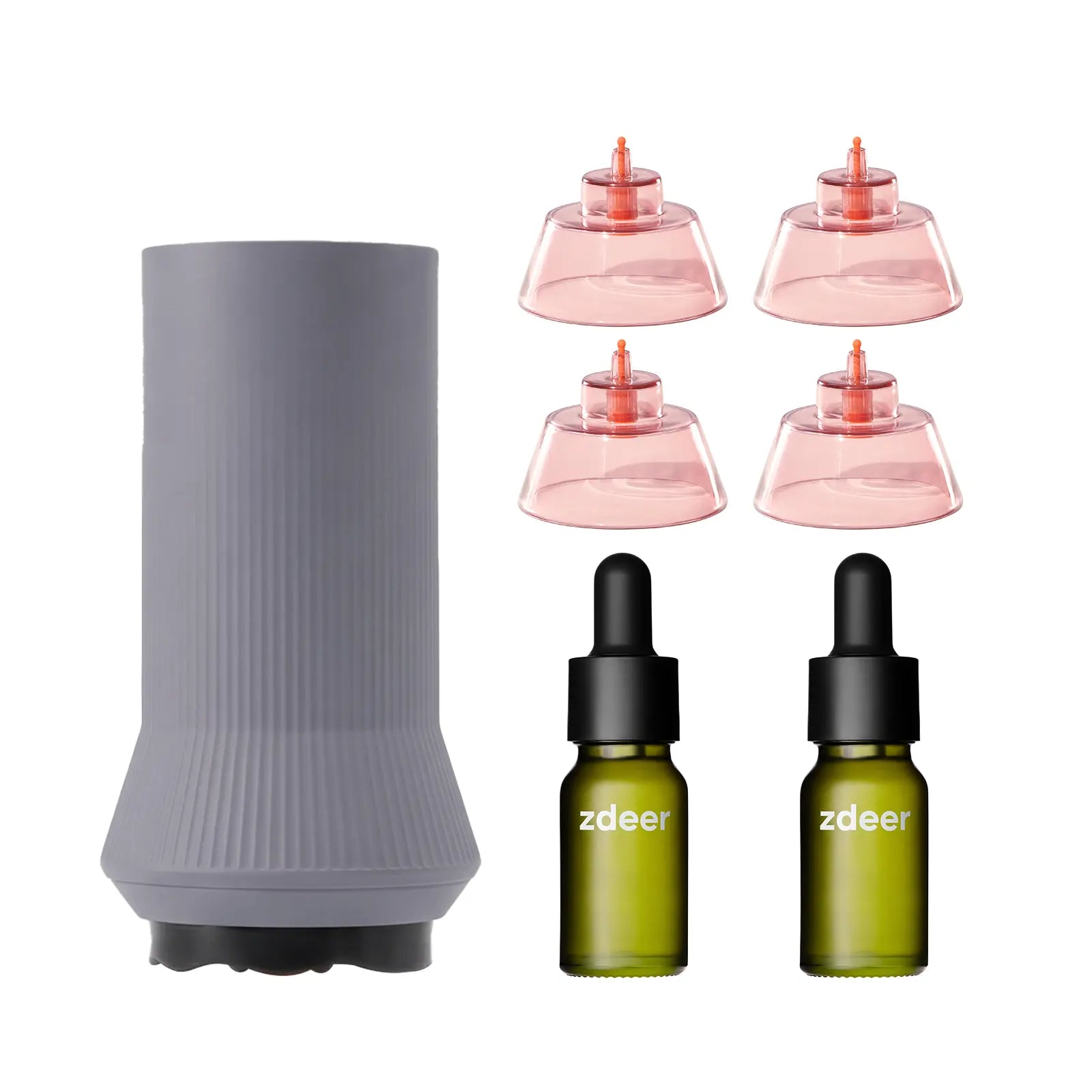 Zdeer 5-In-1 Electric Cupping Massager G02 -Smart Cupping Therapy Device with Dynamic Suction, Red Light & Heat Therapy for Muscle Relaxation & Circulation, Professional Recovery Tool for Back & Body