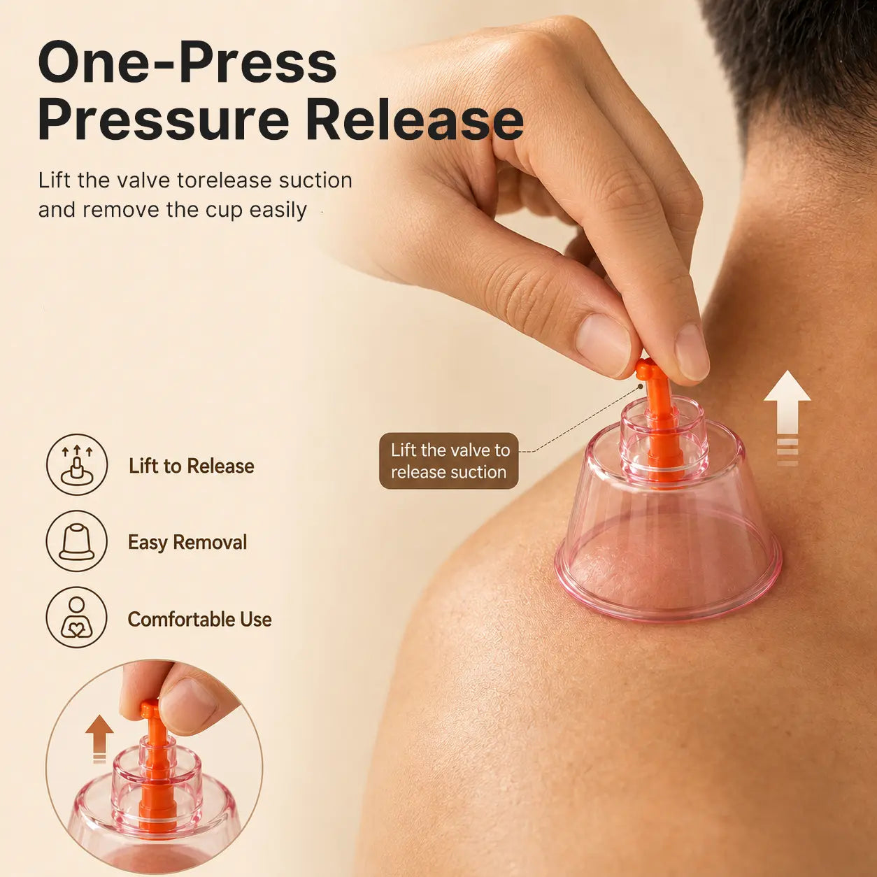 Zdeer 5-In-1 Electric Cupping Massager G02 -Smart Cupping Therapy Device with Dynamic Suction, Red Light & Heat Therapy for Muscle Relaxation & Circulation, Professional Recovery Tool for Back & Body