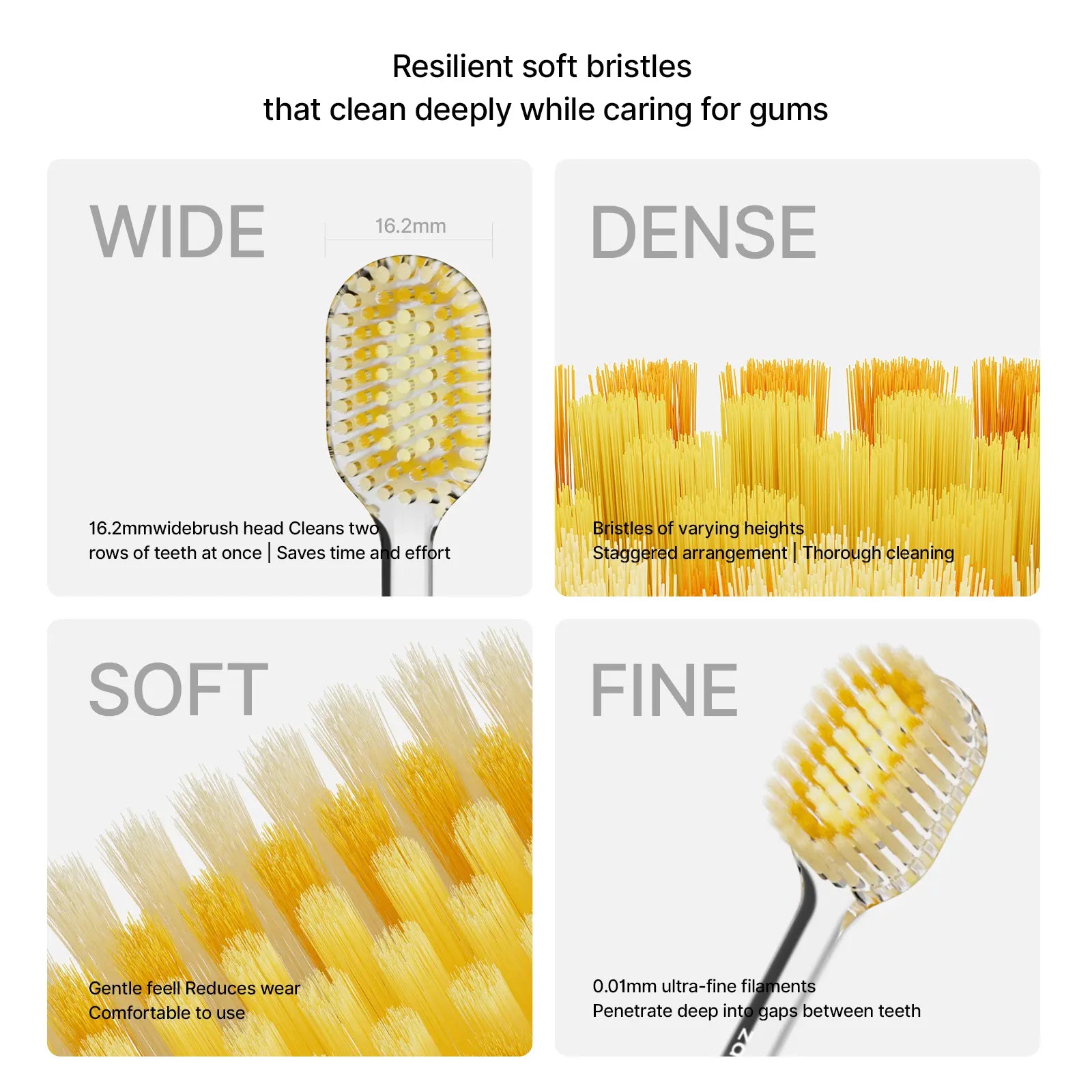 Zdeer Toothbrush D4 Metal Handle with Replaceable Brush Head — Eco-Friendly and Reusable Oral Sustainable#Summervibes