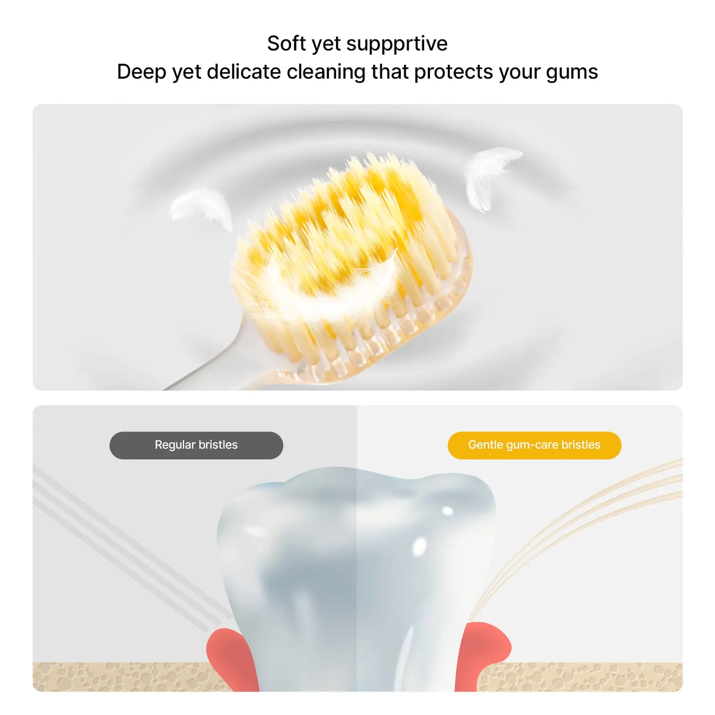 Zdeer Toothbrush D4 Metal Handle with Replaceable Brush Head — Eco-Friendly and Reusable Oral Sustainable#Summervibes